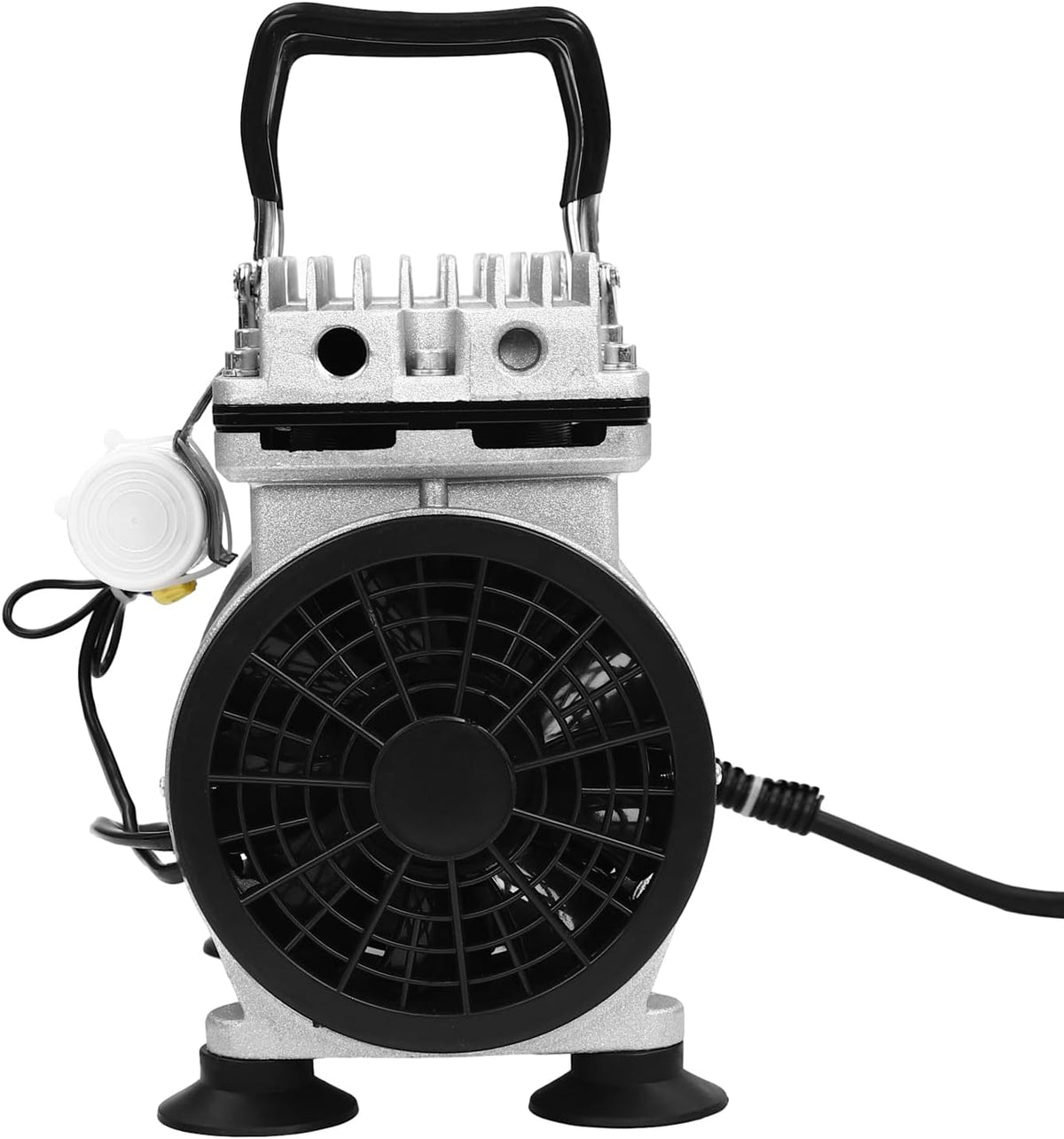 Vacuümpomp – Olievrije Pomp – Laboratoriumpomp – Drukpomp – Vacumeermachine – Krachtige 550W Motor – Compact 27x13x18,3 cm