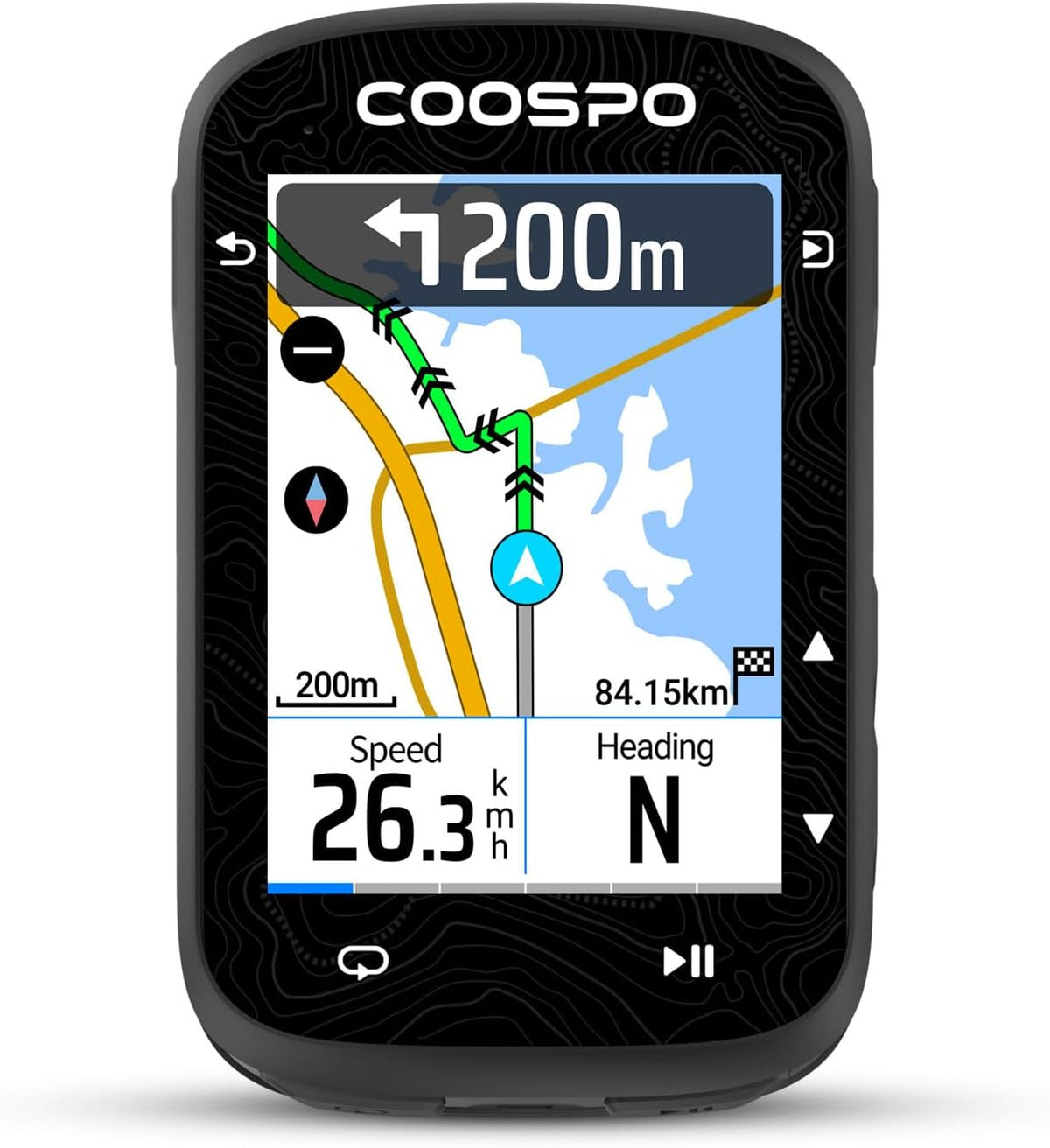 COOPSO CS600 fietscomputer Draadloos