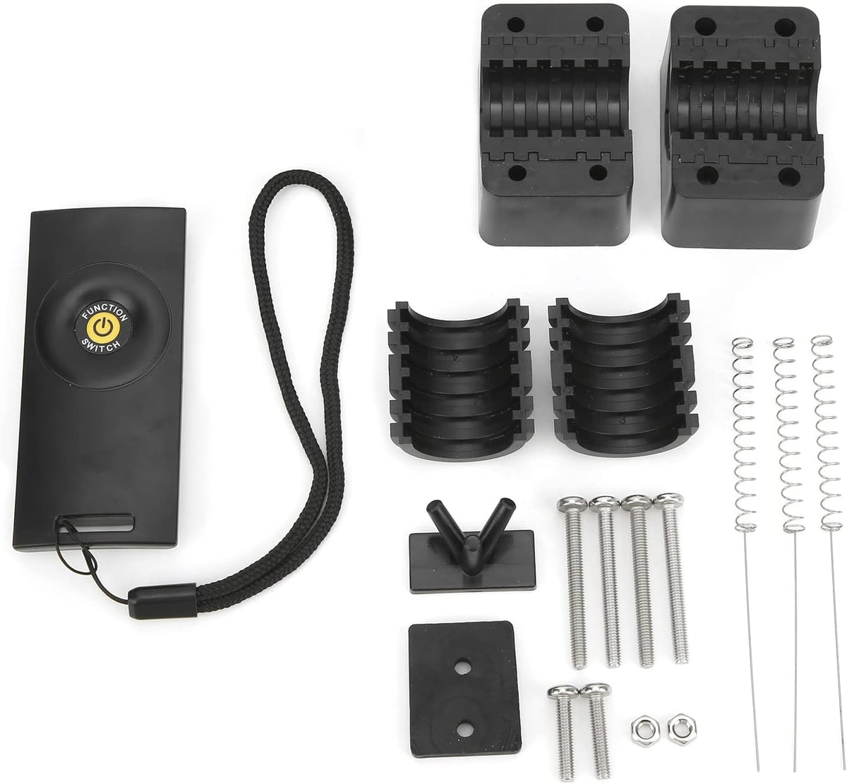 Marine Navigation Light, Outdoor Navigation Lights Solar Powered IP67 6 Modi Meerdere Functies met Draadloze Afstandsbediening
