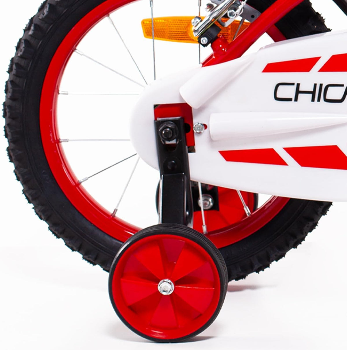 SCH Chicane fiets, kinderfiets, rood, 14 inch