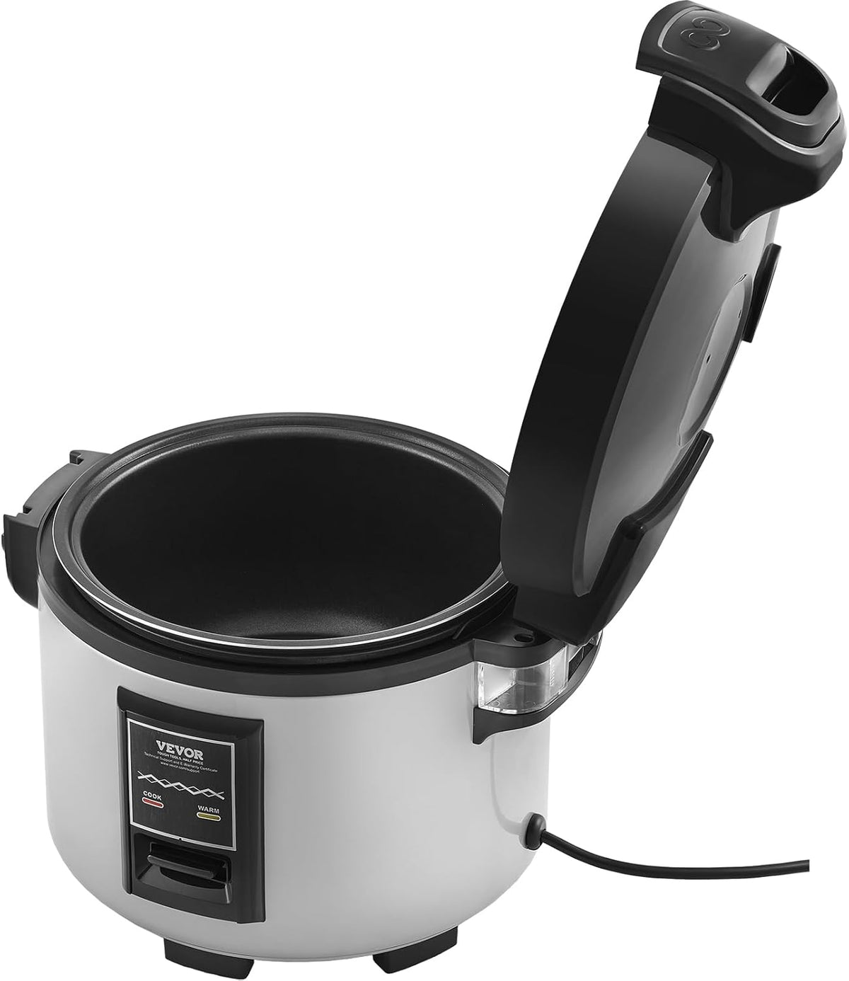 Commerciële Rijstkoker – Elektrische Rijstkoker – Professionele Rijstkoker – Restaurant Rijstkoker – Grote Rijstkoker – 15 Liter Voor 60-70 Personen – Antiaanbak Binnenpan En Warmhoudfunctie Tot 12 Uur