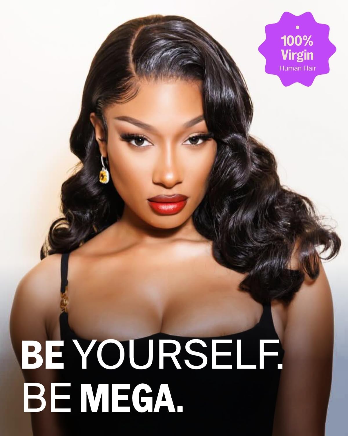 MEGALOOK 5×6 Pre Cut Lace Frontal Wig Ready to Go Glueless Wigs Human Hair for Black Women 12A Salon-Quality Loose Body Wave Human Hair Closure Wig 220% Density Pre Plucked Bleached Tiny Knots 18 Inch