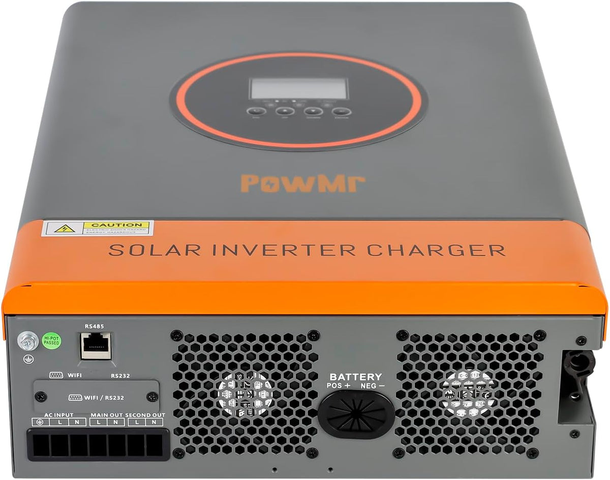 6200W Hybrid Inverter MPPT 48VDC to 230V AC Solar Inverter, Built-in 120A MPPT Controller, Suitable for 48V Lead-Acid/Lithium Battery </font>