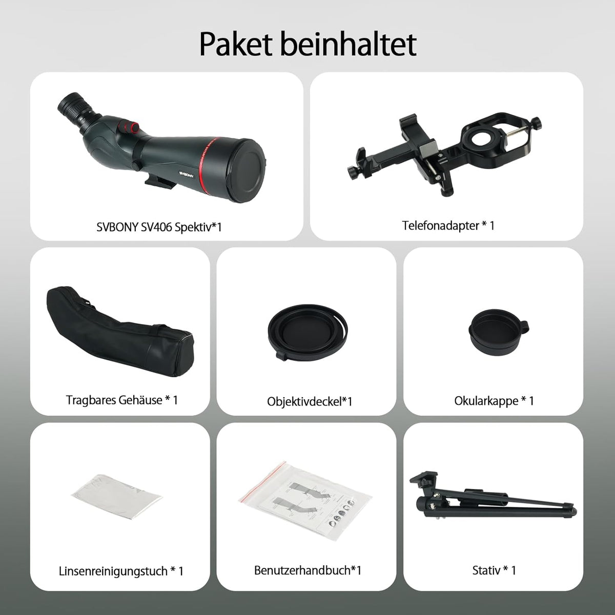 Spotting Scope – Verrekijker – Kijker – Telescopische Lens – Vogelspotter – 20-60x Zoom – 80mm FMC BAK4 Lens – Waterdicht IPX7 – Dubbele Focus – Met Statief en Telefoonadapter