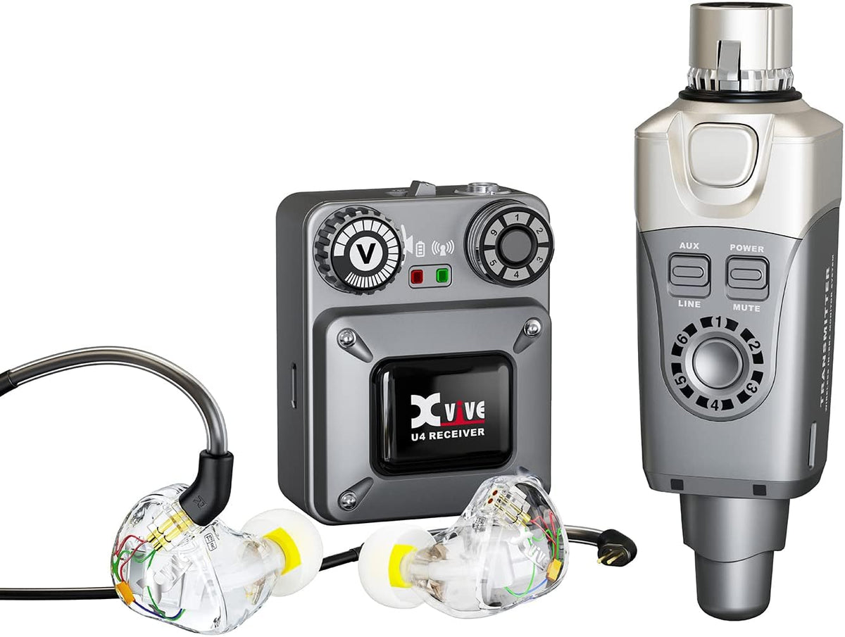 XVIVE DRAADLOOS IN OORMONITOR SYSTEEM PLUS IN OORMONTORS & CASE