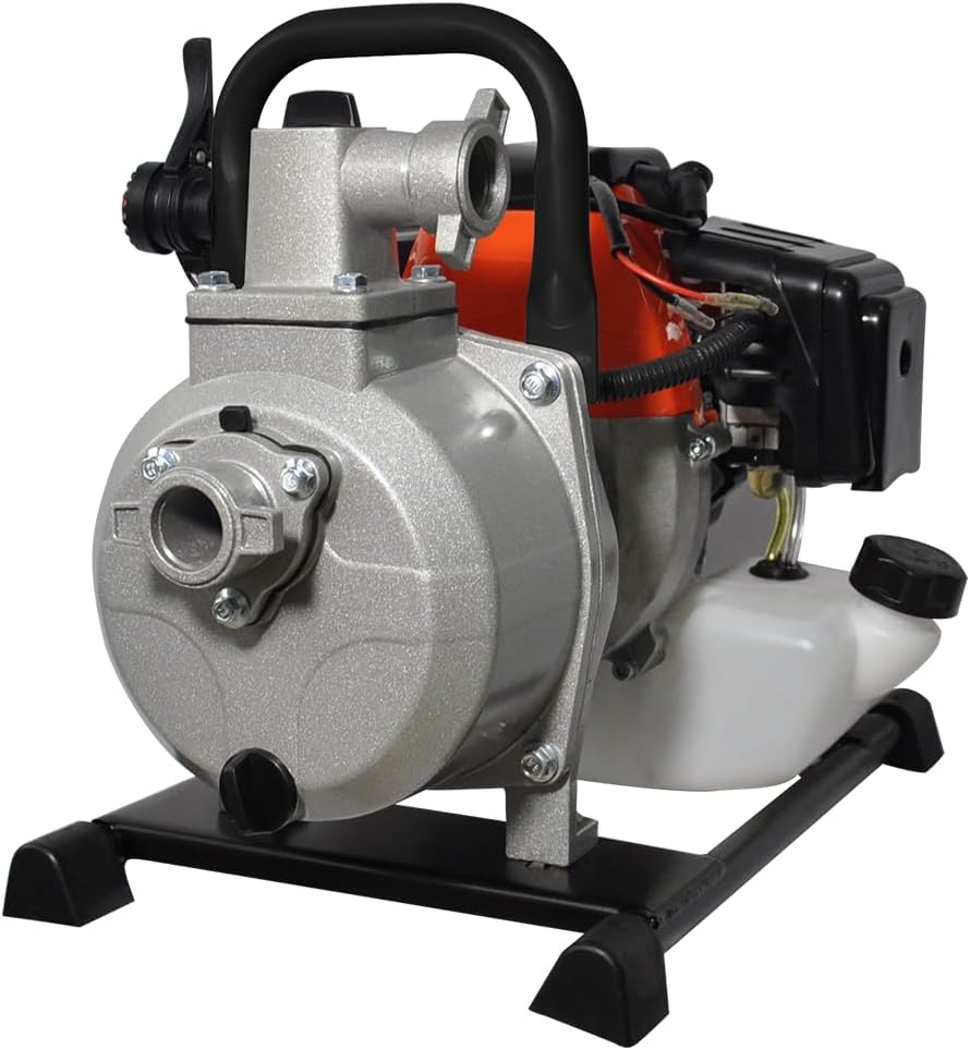 Benzinewaterpomp, 2-takt motor.