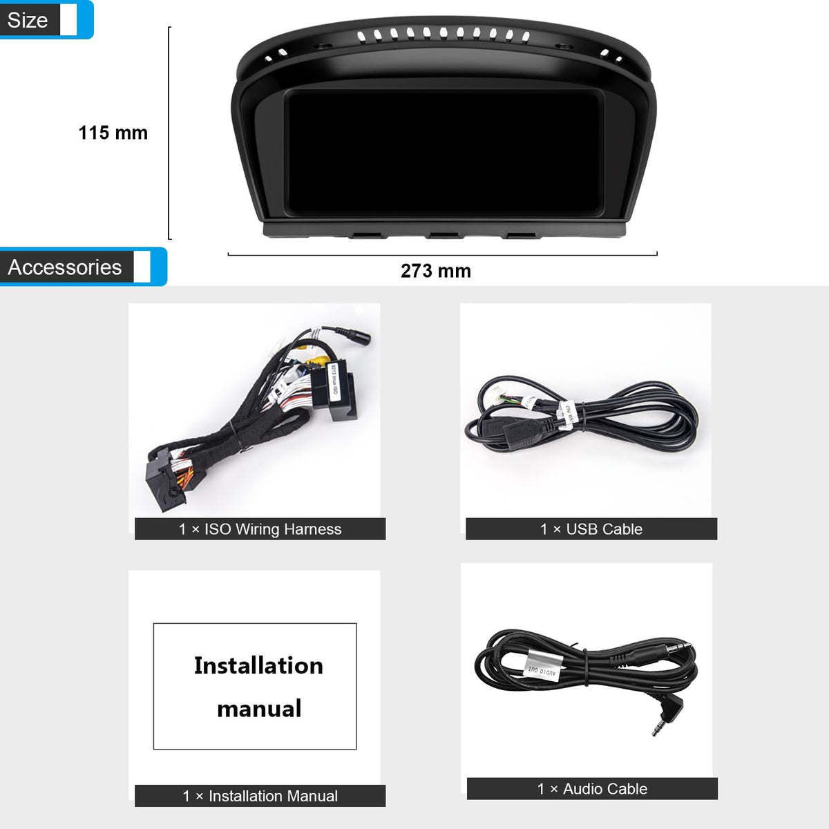PEMP E60 CCC 8,8" Linux Screen