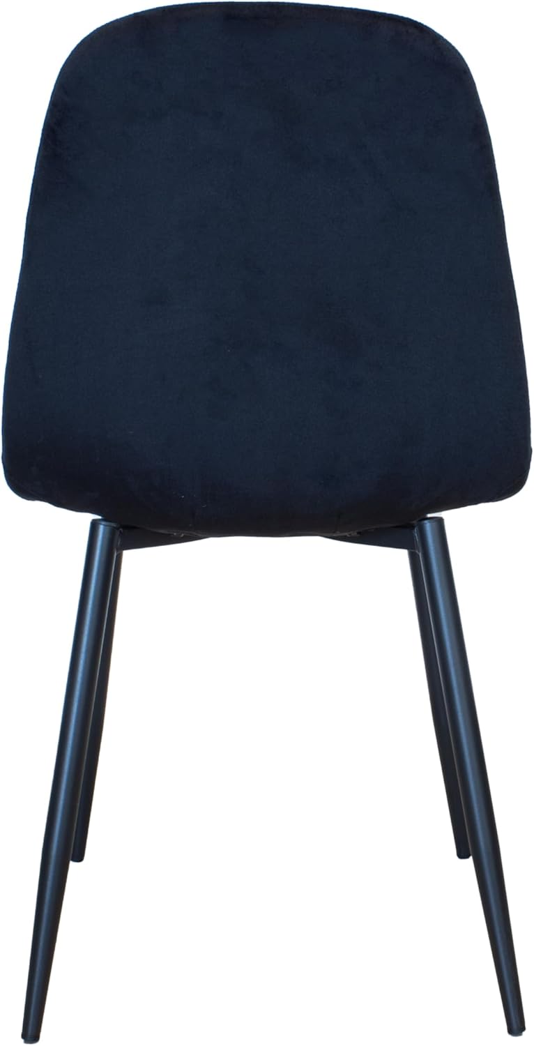 GARDENIA Becky Stoelen, Staal, Zwart, 4, Eenheden