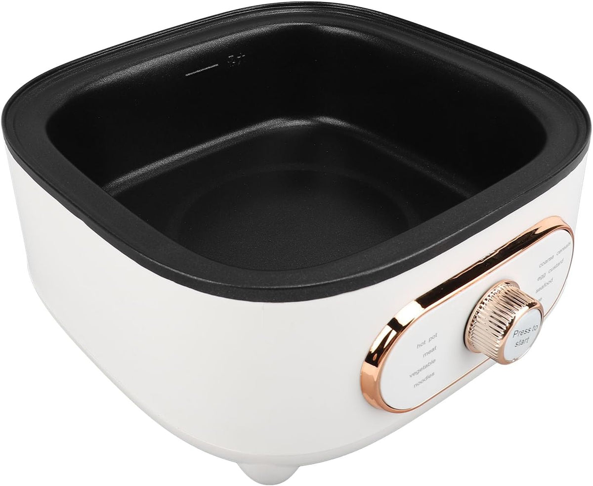 Elektrische Hete Pot – Stoompot – Stoompan – Stoomkoker – Elektrische Kookpot – 1200W – 10,5L Capaciteit met 2 Niveaus