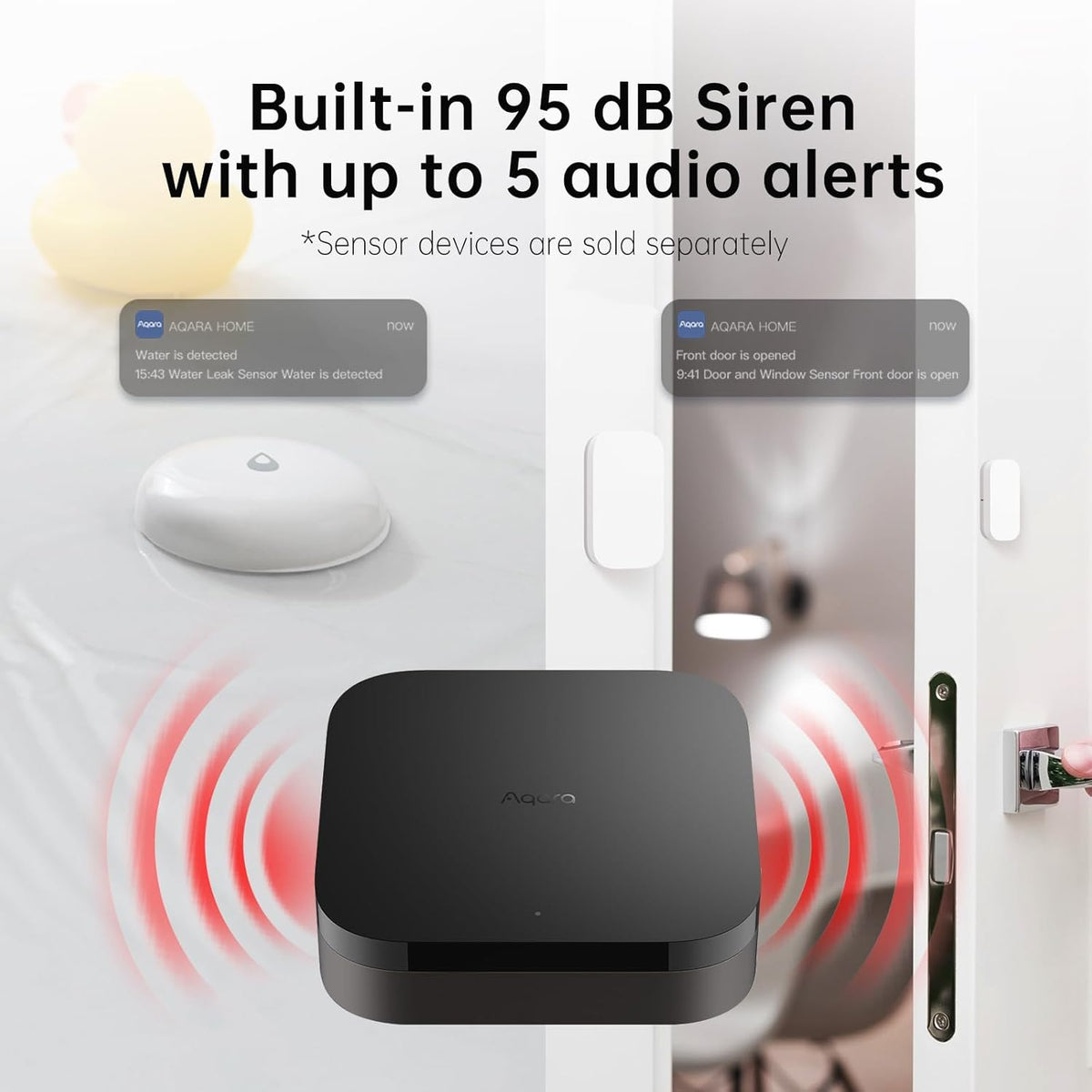Aqara Hub M3, Matter Controller, Thread Border Router, features Zigbee, Bluetooth, WiFi, POE, IR, supports Alexa, Google Assistant, Apple HomeKit, SmartThings, IFTTT - QUORE