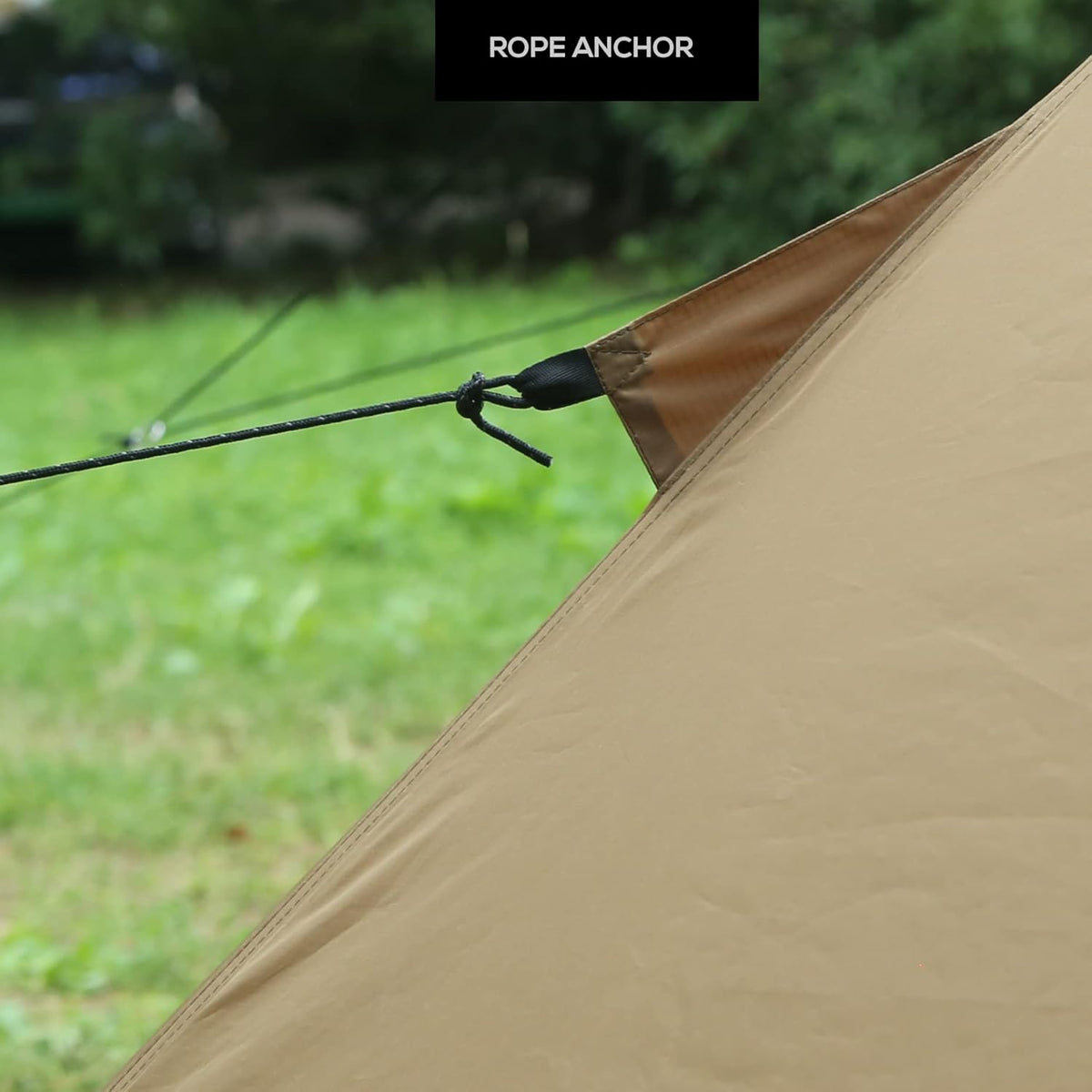 Preself 4~6 Persoon Tipi Hot Tent T3 XL met Schermvenster, Hoogte 8 '6 "2,6 m, Diameter 15' 4,6 m, voor Hout Buring Kachel Bushcraft Familie Camping Jacht Vissen (Tent)