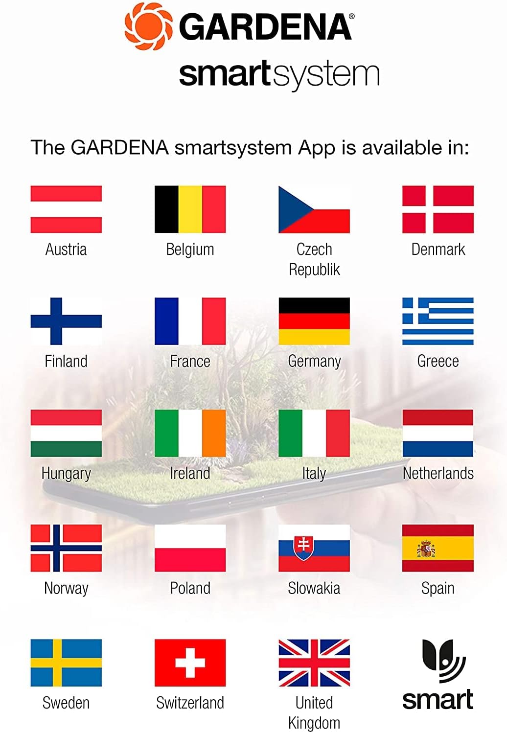 Gardena smart Sensor Control set: Intelligent besproeiingssysteem voor meer dan 6 zones, incl. smart Water Control/smart Sensor/smart Gateway, via smart-app bedienbaar (19202-20)