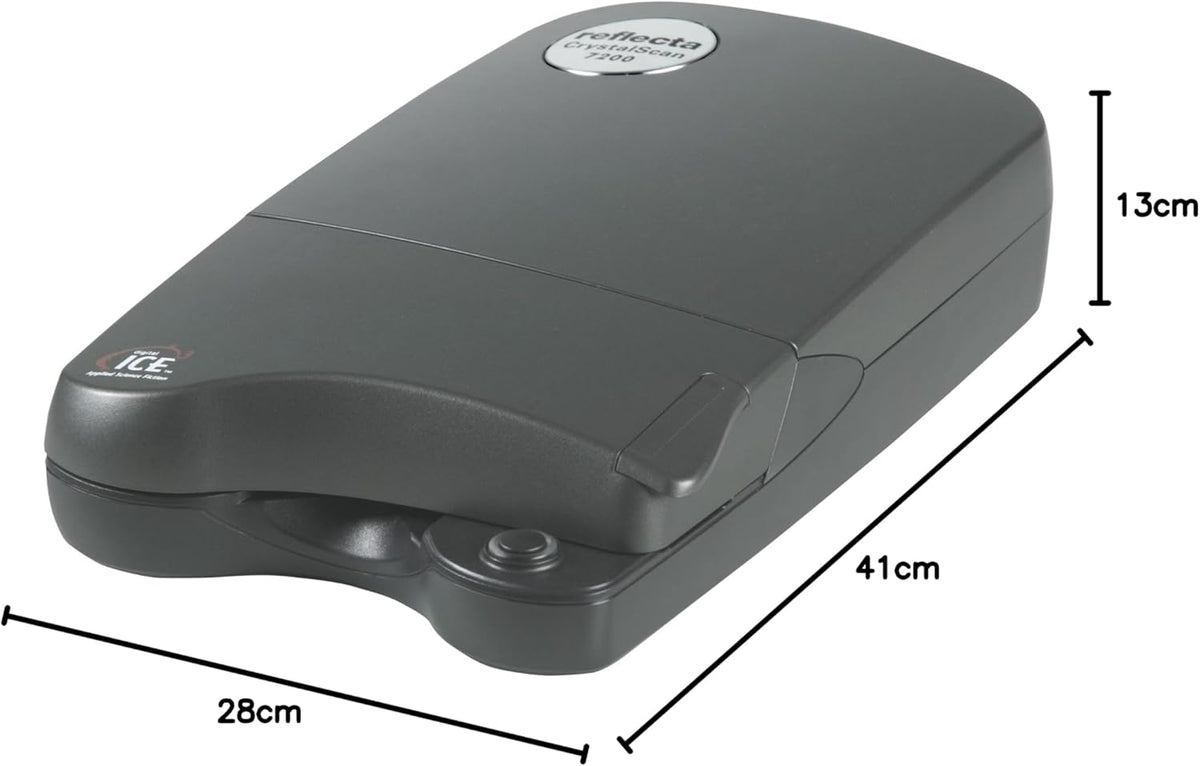 REFLECTA Scanner de flim Crystal Scan 7200 + ICE pour diapositives/négatifs