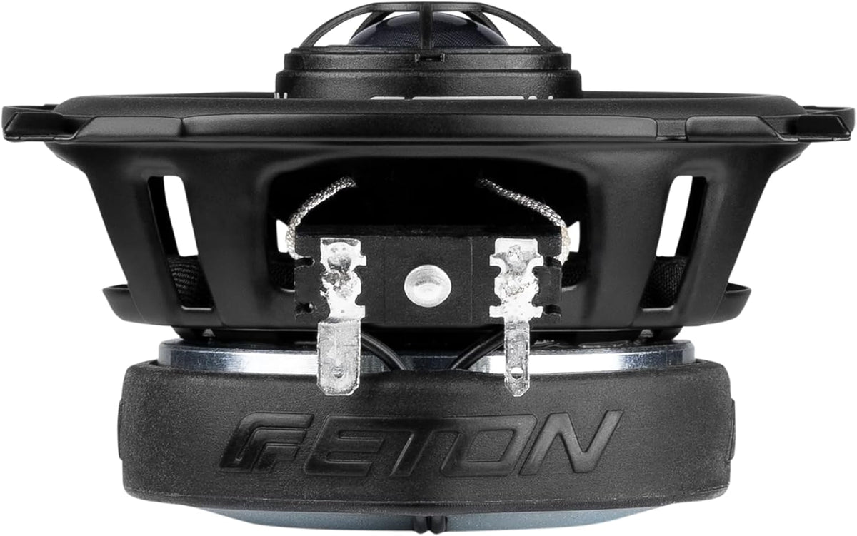 ETON PFX 10 - geluidssterk 10 cm / 4 inch coaxiaal systeem, autoluidspreker voor voor- of achterkant, geluidssysteem met 80 watt, ook geschikt voor campers, bussen, bestelwagens, 1 paar
