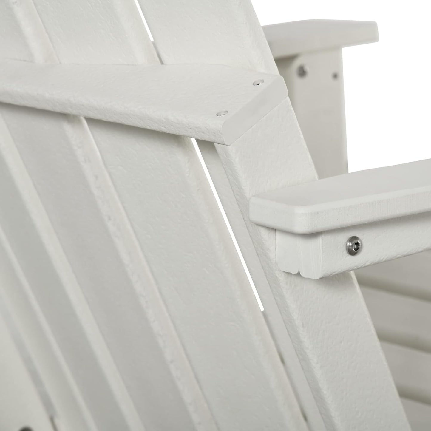 Adirondack Tuinstoel – Buitenstoel – Balkonstoel – Lounge Stoel – Klapstoel – Weerbestendig HDPE Materiaal – Inklapbaar & Draagbaar - QUORE