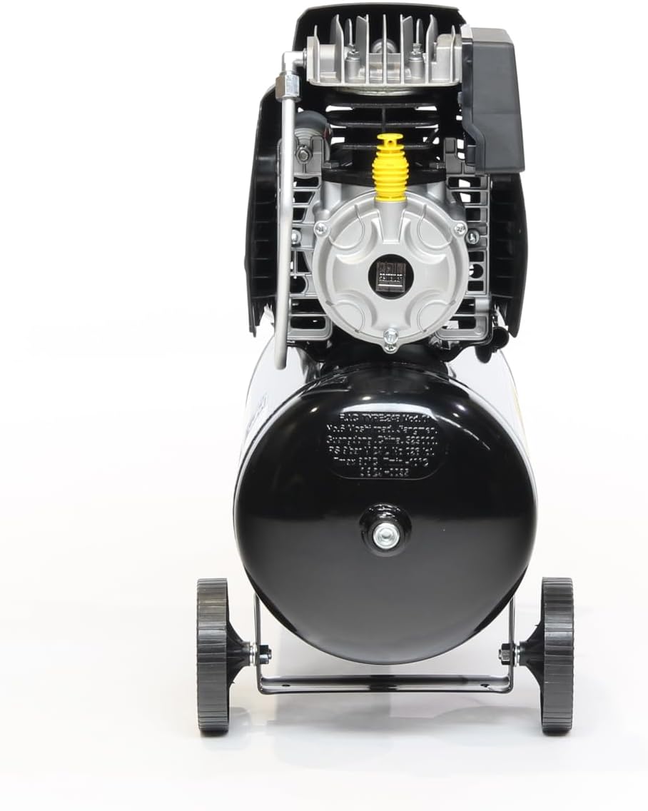 SCHNEIDER CRAFTMASTER, mobiele compressor, tank van 24 liter, maximale druk: 8 bar, vermogen: 1,5 pk, geluidsniveau: 95 dB LwA
