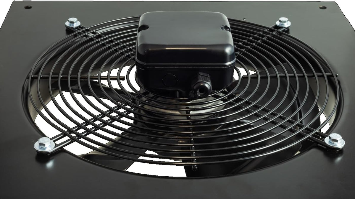 STERR AXF250B Axiale ventilator, industriële wandventilator, 250 mm