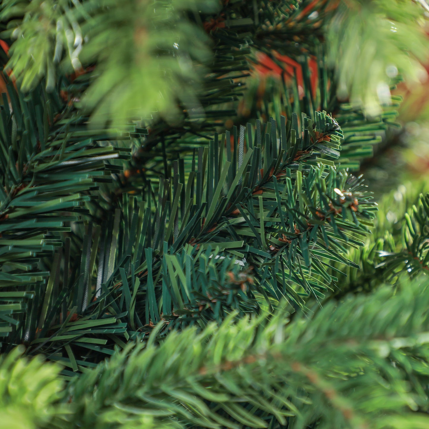 Kerstboom Kunstboom Kunstkerstboom Kunstkerstboom Decoratie Dennenboom – Realistisch Uitziend – Brandvertragend Materiaal – Stabiele Metalen Voet – 183 cm – Groen