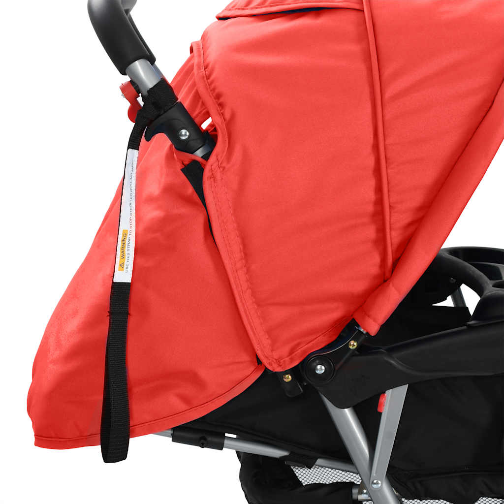 Kinderwagen – Buggy – Wandelwagen – Combi Wagen – Dubbele Kinderwagen – Stevig Stalen Frame – Inklapbaar Met Zonnedak