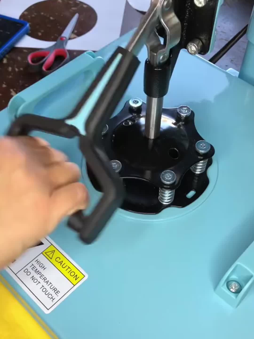 Heat Press Machine, 8in 1/ 5in 1 Shirt Press Machine with 30oz Tumbler Press, Slide Out 360° Swing Away Digital, Industrial-Quality Heat Transfer Sublimation for Tumbler/Mug/Hat/Cap/Plate