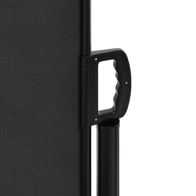 Uitschuifbaar Windscherm – Privacy Scherm – Beschermingsscherm – Balkon Scherm – Tuin Windscherm – 160 Cm Hoog – 600 Cm Breed - Zwart