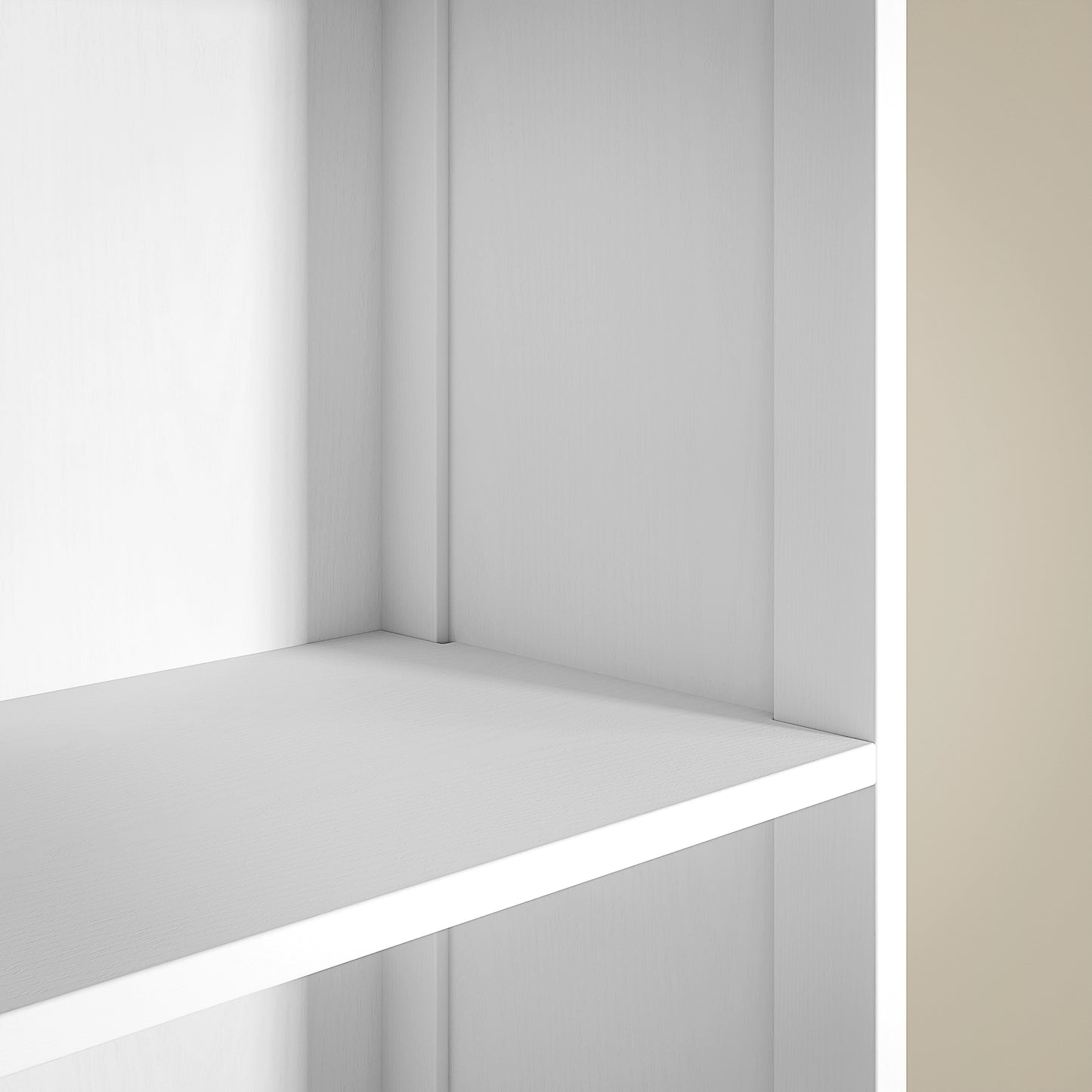 Badkamerkast – Badkamermeubel – Opbergkast – Kolomkast – MDF – Compact Design – 34x24x170,5 cm – Wit