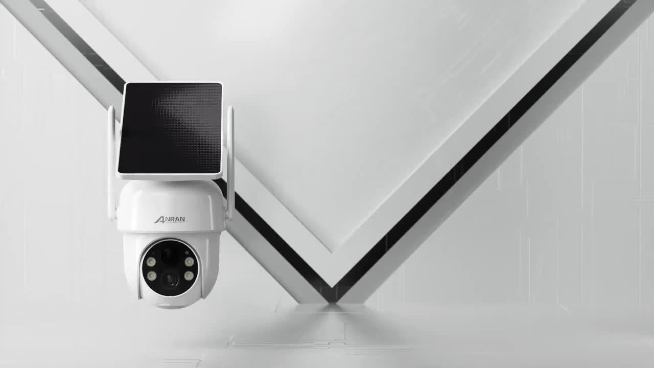 Beveiligingscamera – Camerabewaking – Security Camera – Buitencamera – Draadloze Camera – Full-Color Nachtzicht – Zonne-energie Met IP65 Waterdichte Behuizing