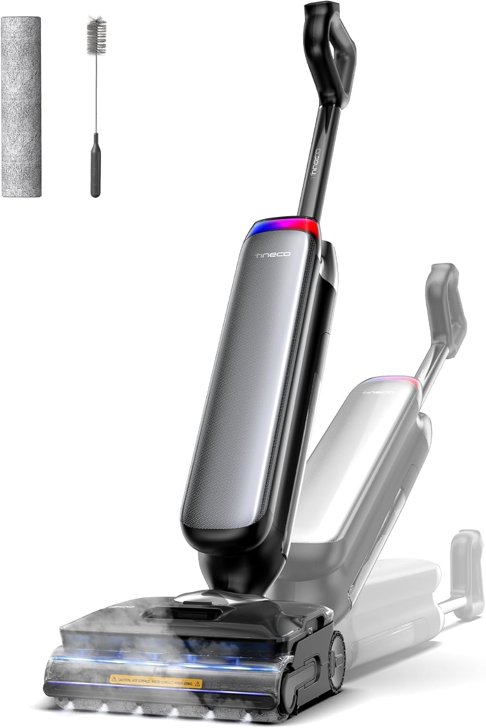 Stoomreiniger – Handstoomreiniger – Stoommop – Vlekkenreiniger – Tapijtreiniger – 2-in-1 Technologie – HyperSteam tot 160°C – Tot 90 Minuten Gebruikstijd – Anti-Klit DualBlock Design