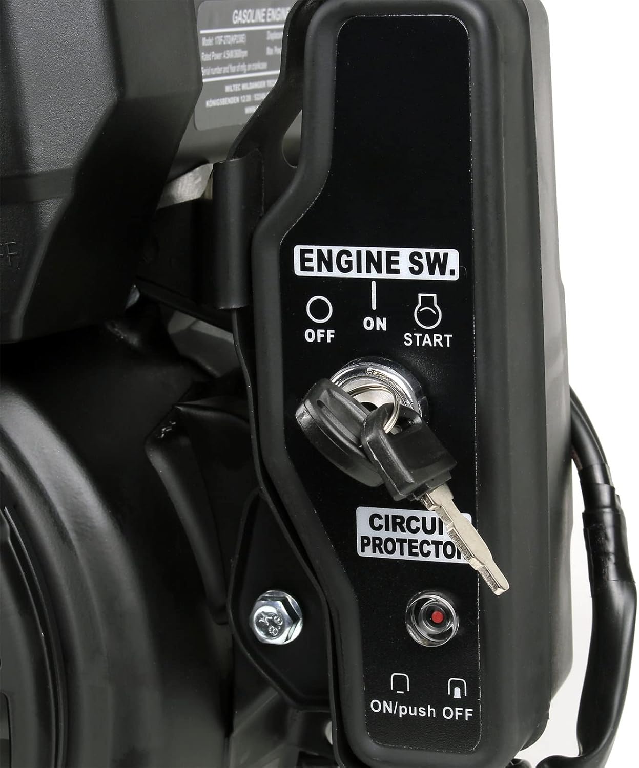 LIFAN KP230E 19,05mm E-start benzinemotor met 6,5 pk ééncilinder voor trilplaten en bouwmachines