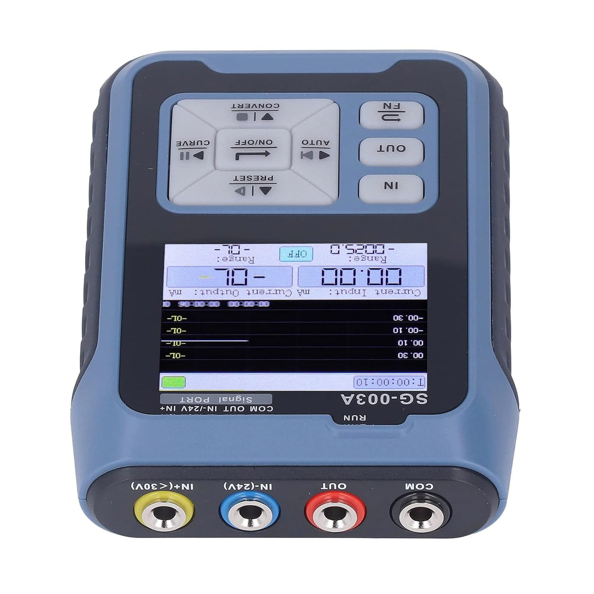 SG 003A Multifunctionele Signaalbrongenerator Meerdere Signaalmodi Automatische Uitgangsfunctie 2,4 Inch Digitale Display Spanning Frequentiegenerator voor PLC-systeemfoutopsporing EU-stekker