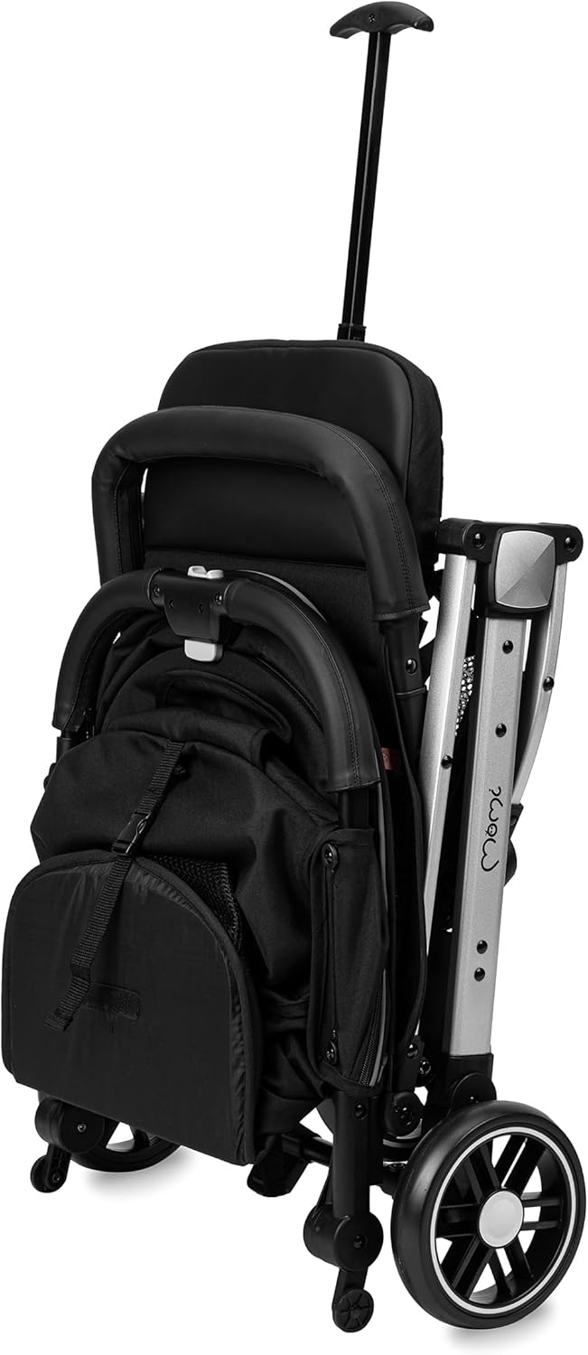 MOMI ESTELLE kinderwagen voor kinderen vanaf 6 maanden tot max. lichaamsgewicht van 15 kg, H105 x B 51 x D 75 cm, inklapbaar tot de afmetingen H65 x B51 x D21 cm, gewicht 7,5 kg, 5-punts