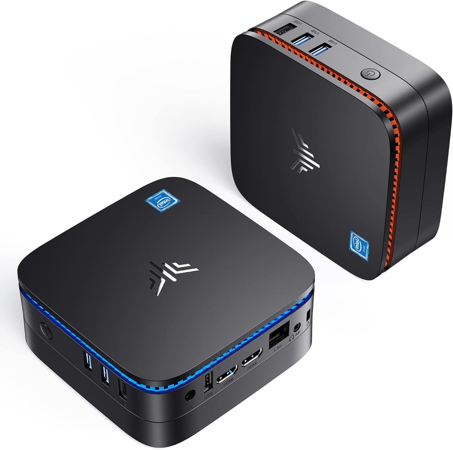 ACEMAGICIAN Mini PC AK1Pro, 16 GB DDR4 512 GB M.2 SSD Ιntel Celeron N5105 (tot 2,9 GHz) Micro Desktop Computer, 4K UHD, WiFi 5, BT4.2, Gigabit Ethernet, HDMI X 2 voor Business Home Theater Office