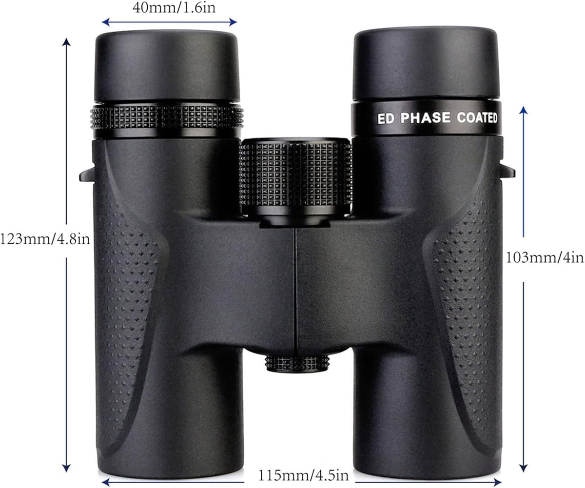 Svbony SV202 Verrekijker 8x32 ED Waterbestendig Breed Gezichtsveld Verrekijker Telescoop ED Glas BAK4-prisma FMC-lens met Draagtas Nekriem voor Vogels kijken Jagen Wandelen
