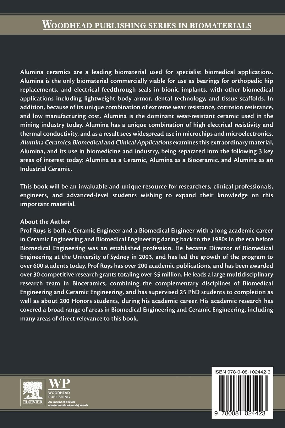 Alumina Ceramics: Biomedical and Clinical Applications