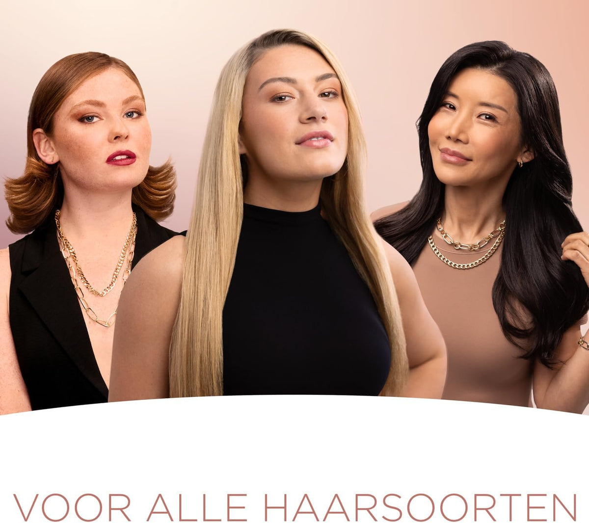 Föhn – Haardroger – Haarstyler – Stylingset – Föhnborstel – Voor glad en golvend haar – Sneldrogend – Coanda-technologie