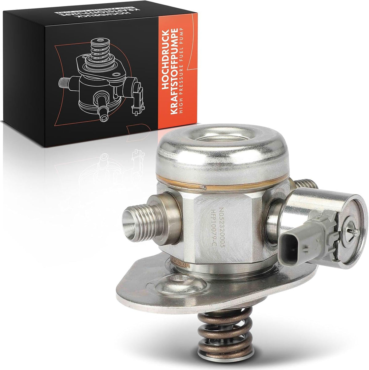 Hogedrukpomp – Brandstofpomp – Benzinepomp – Injectiepomp – Inspuitpomp – Voor 1.2L 1.5L En 2.0L Benzinemotoren – Mechanisch Met Afdichting En 2-Polige Aansluiting