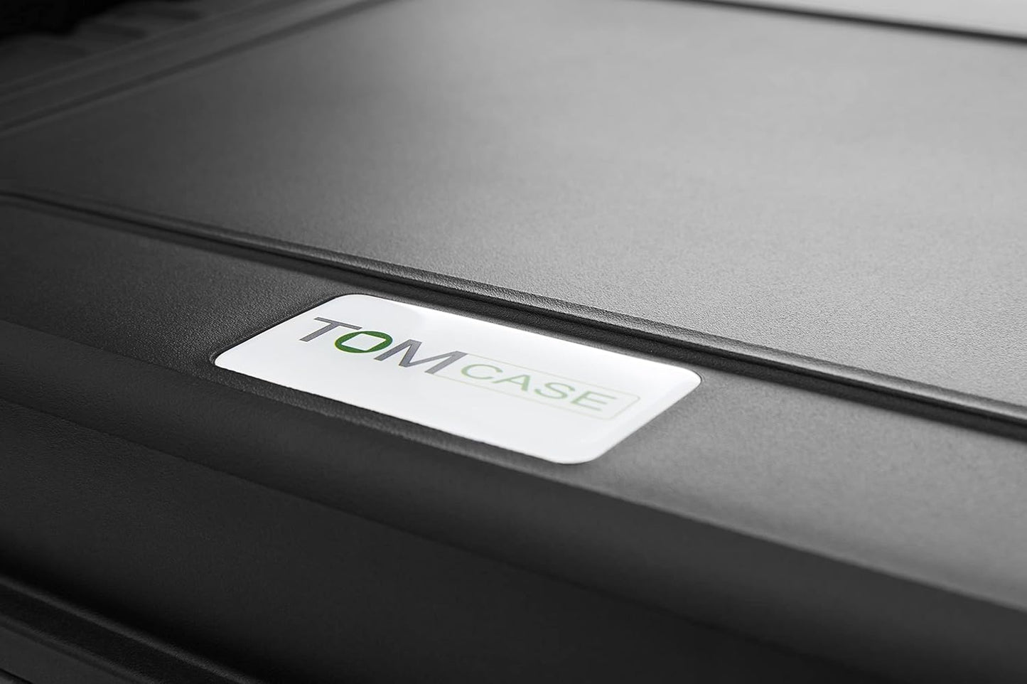 TOMcase waterdichte outdoorkoffer voor notebook/laptop tot 17" en accessoires, splintervrije harde koffer met configureerbaar rasterschuim, transportkoffer