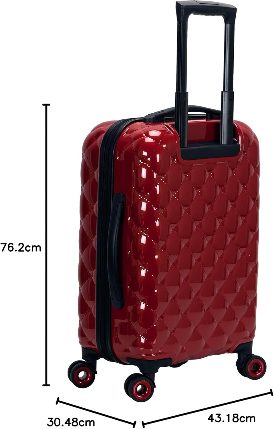 Rockland Quilt 3-delige polycarbonaat/ABS rechtopstaande set