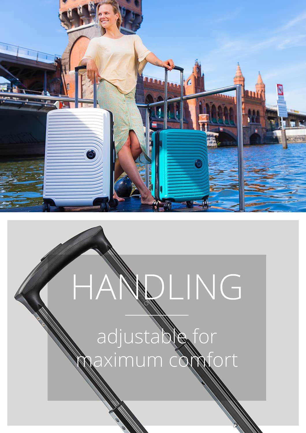 Hauptstadtkoffer Mitte Grote Reisekoffer 75 cm