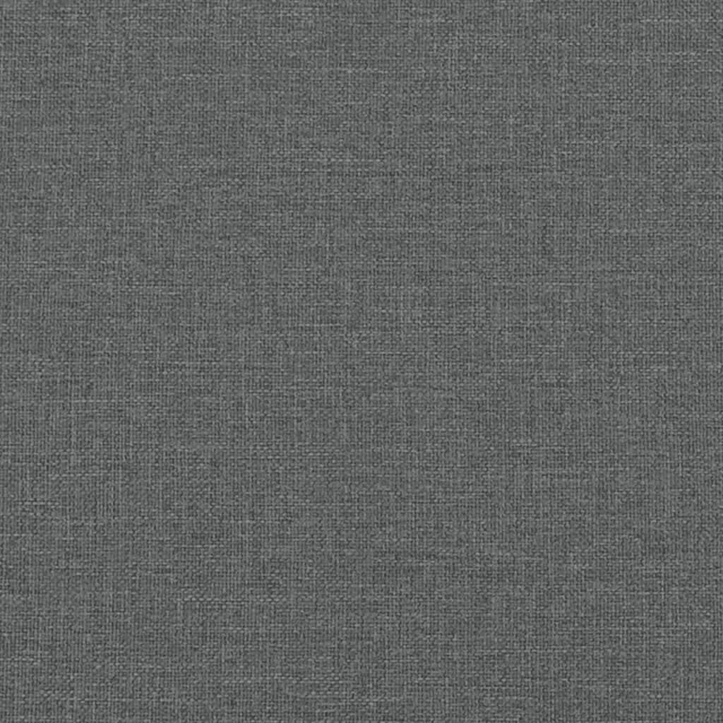 Verstelbare Fauteuil – Relaxstoel – Ligstoel – Lounge Chair – Draaifauteuil – Donkergrijs – Met Voetensteun – 360° Draaibaar – Stoffering 100% Polyester