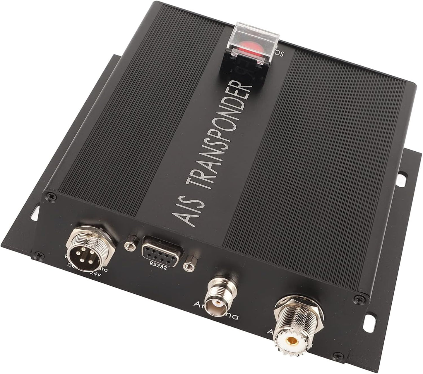 AIS Transceiver, 156.025 Tot 162.025MHz DSC Ontvangst Marine Dual Channel AIS Ontvanger Transponder met GPS Ontvanger, 3 Mode, Uitgerust met SOS Veiligheidsknop