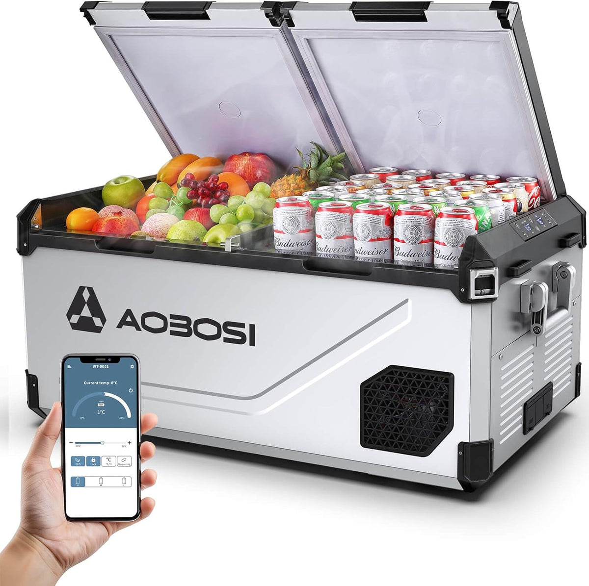 AAOBOSI 75L compressor koelbox MD75