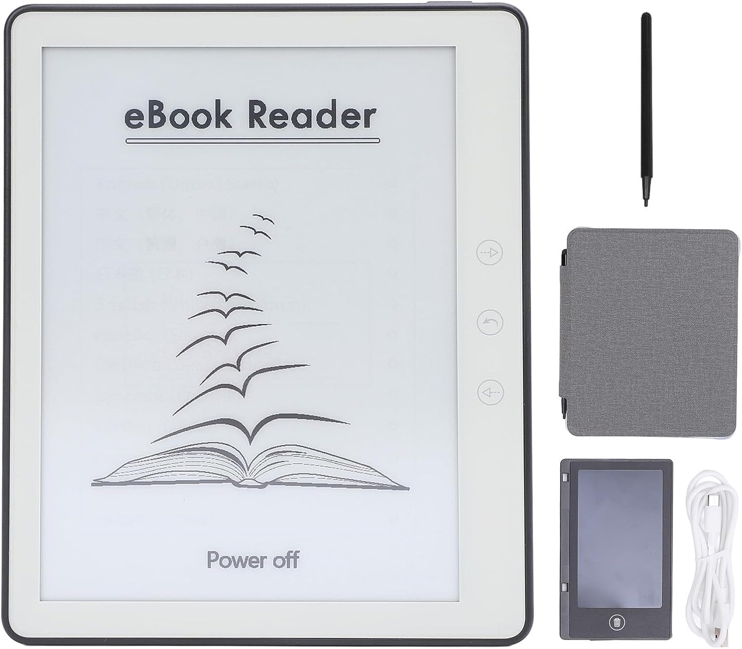 E-lezer – E-reader – E-bookreader – E-boeklezer – Android E-reader – 5,76 Inch Touchscreen – 1 GB RAM, 16 GB Opslag
