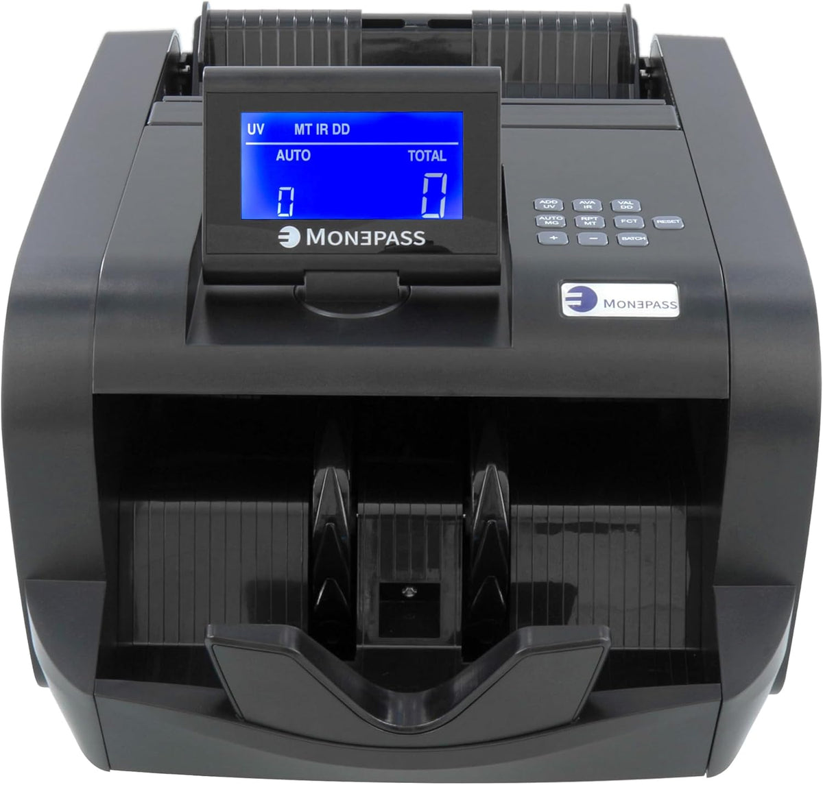 Bankbiljettenteller Met Waardebepaling – Bankbiljetteller – Biljettenteller – Geldteller – Telmachine Voor Gesorteerde Bundels – 5-Voudige Detectie UV/IR/MGI/MGT/2D – Tot 1000 Biljetten Per Minuut