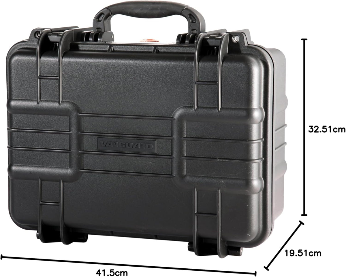 Vanguard Supreme 37D waterdichte koffer met dividers zwart