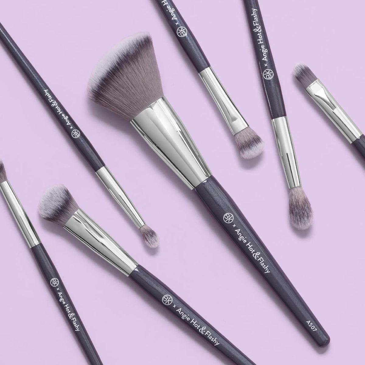 Make-upborstelset – Make-up kwastenset, make-up borstels, make-up penselen, penselenset – 7-Delige set voor gezicht en ogen – Zachte vegan vezels, geschikt voor gevoelige en rijpere huid