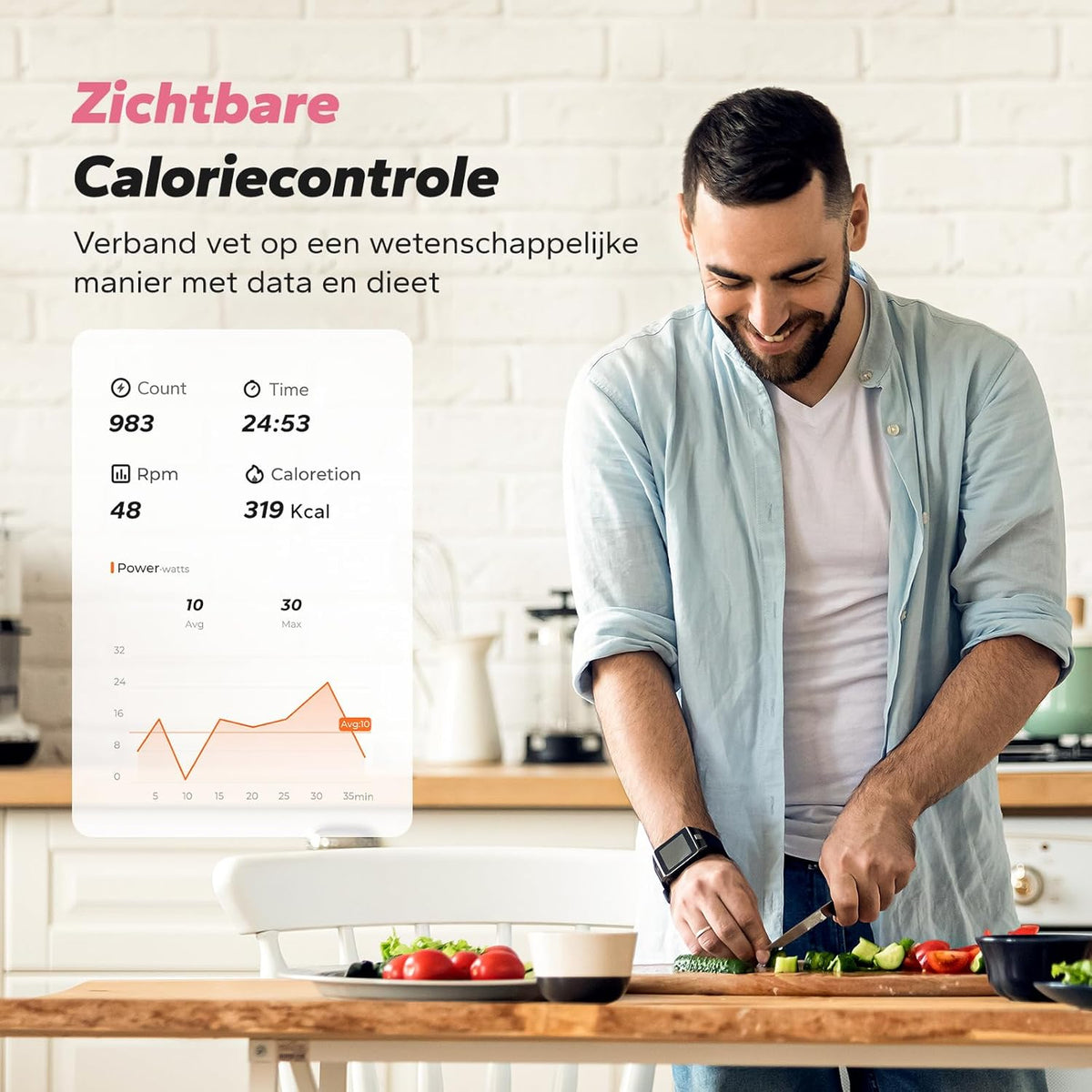 MERACH Zijdelings Balance Board voor volwassenen, met display, evenwichtstrainer met 2 weerstandsbanden, tot 136 kg, voor zijdelingse beweging, revalidatie en coördinatie, thuisgym, beginners - wit