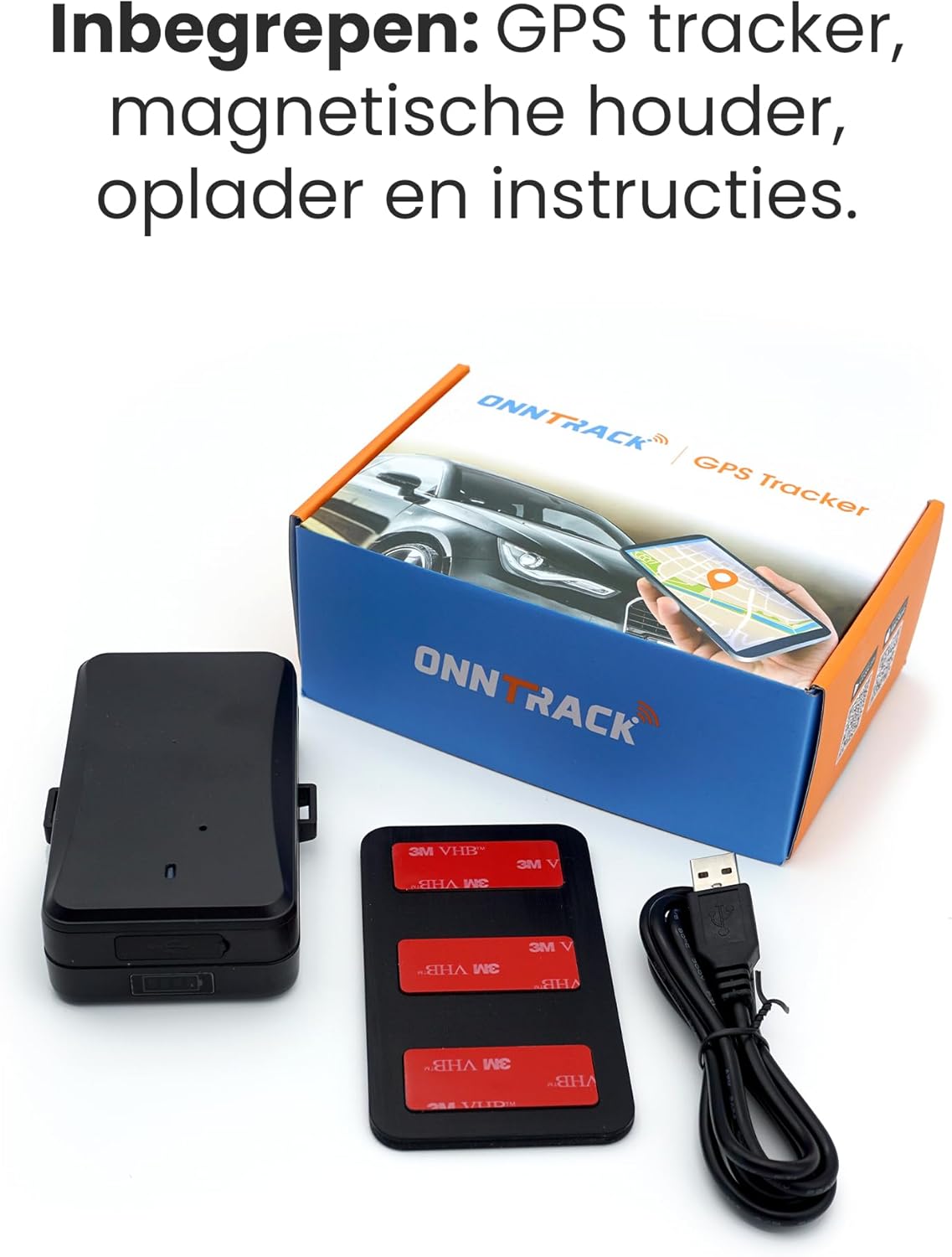 Portable PRO+ Magneet Tracker - Lifetime Free Tracking! - 5 jaar volledige service garantie (OTT-A4-001)
