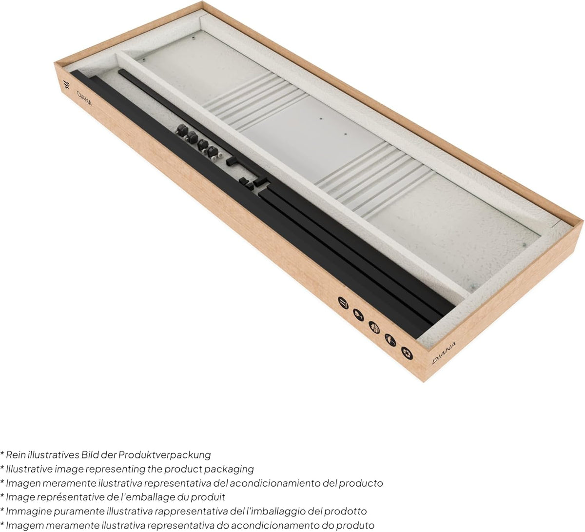 Douchecabine – Douchewand – Douchecabine Hoek – Douchecabine Schuifdeur – Veiligheidsglas – 90x90 cm – 6 mm ESG Veiligheidsglas – Zwarte Profielen – Partieel Gesatineerd – Hoogte 190 cm
