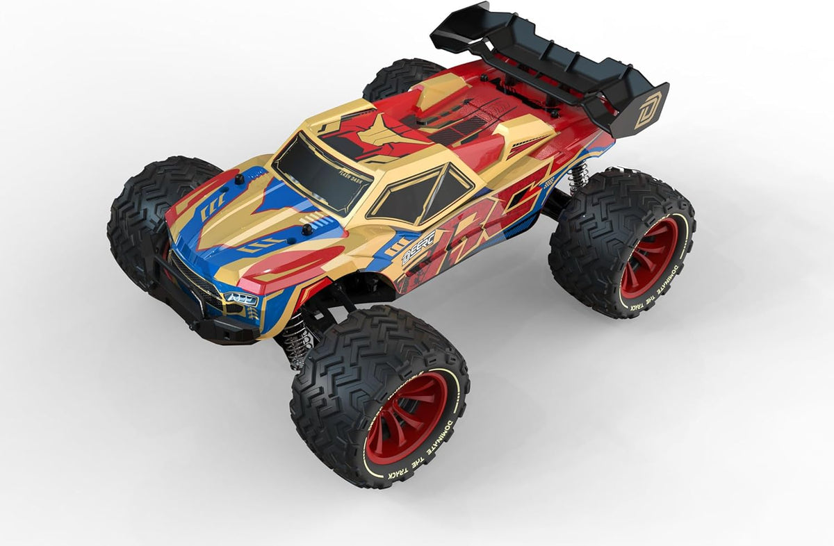 <font dir="auto" style="vertical-align: inherit;"><font dir="auto" style="vertical-align: inherit;"> DEERC 1/14 Remote Control Car, Brushless Speed Monster Truck, 4x4 RC Car for All Terrain, Waterproof Offroad Hobby Vehicle, Up to 50km/h, Perfect